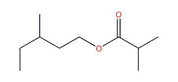 3-Methylpentyl 2-methylpropanoate